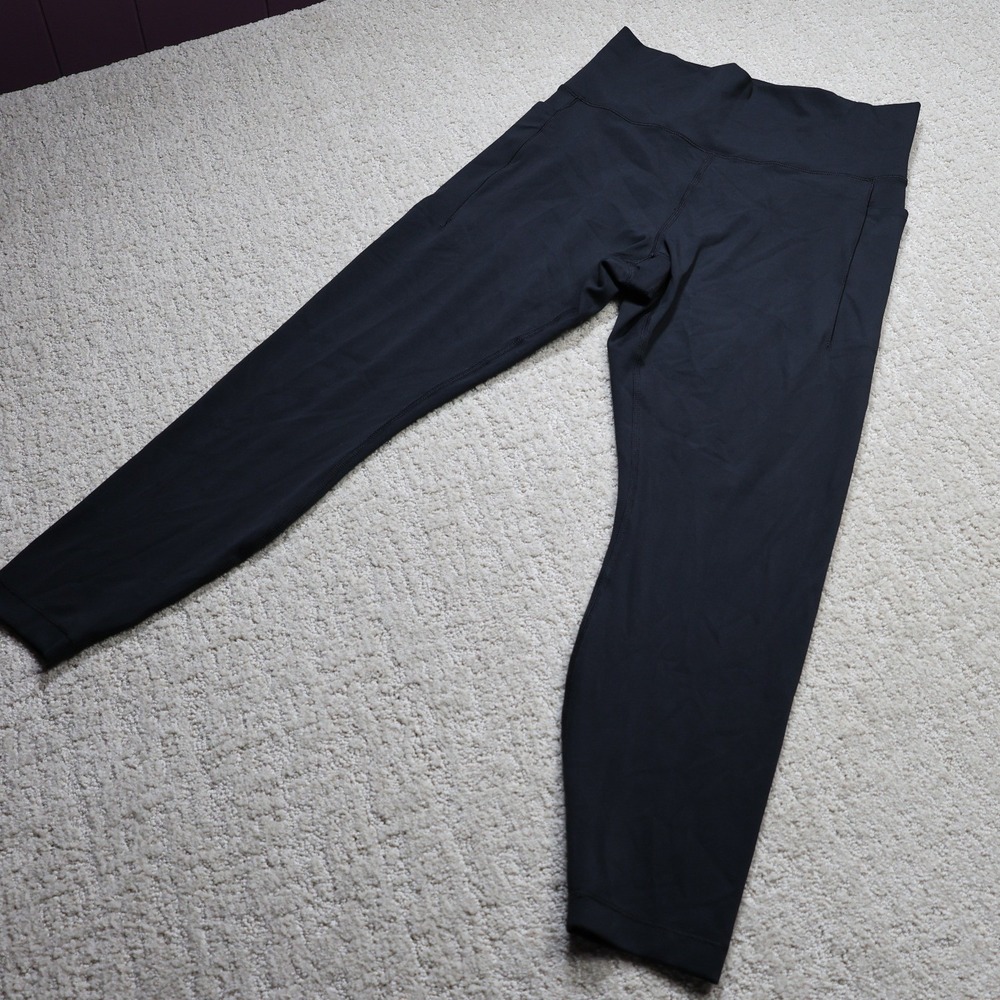 All in Motion Super Flex Ultra High Rise 7/8 Leggings Black XL Pockets